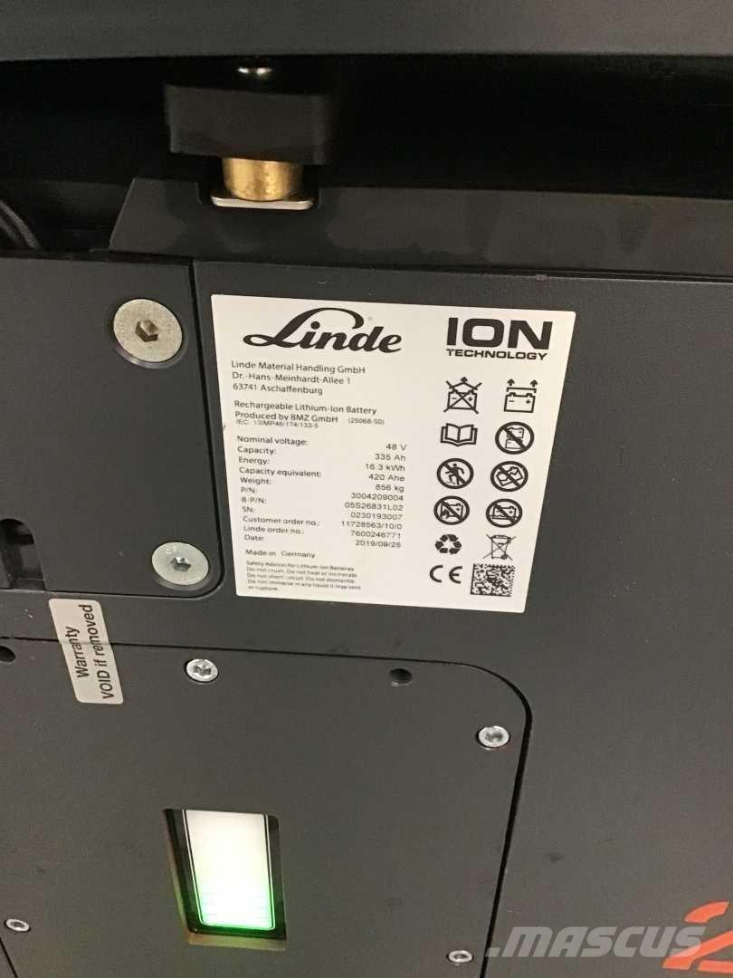 Linde E16 ION Elektriskie iekrāvēji