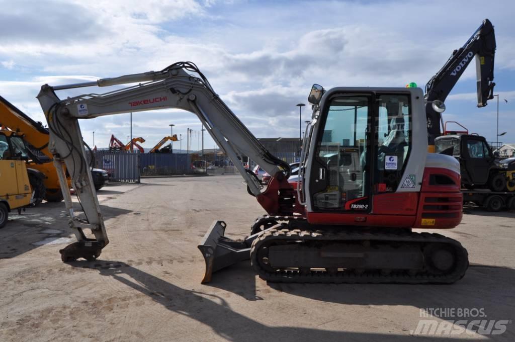 Takeuchi TB290-2 Vidēja lieluma ekskavatori 7 t - 12 t