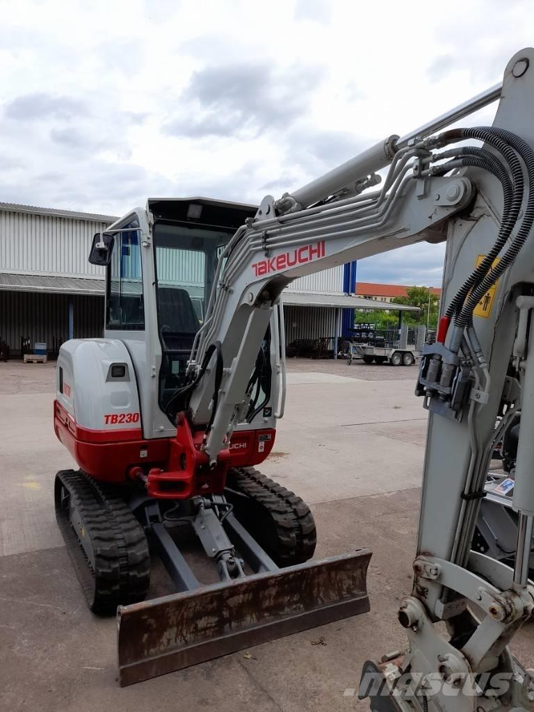 Takeuchi TB 230 Mini ekskavatori < 7 t