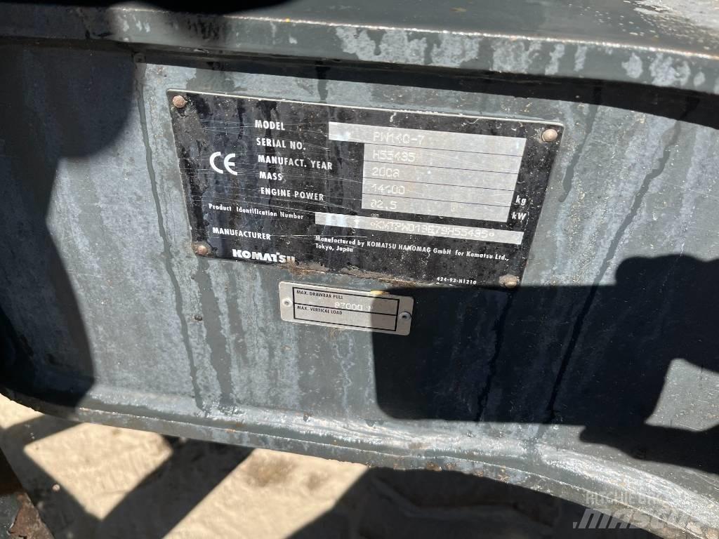 Komatsu PW 140-7 Ekskavatori uz riteņiem