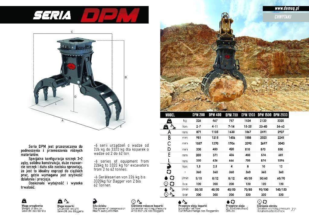  DEMOQ DPM1200 Pašgrābji