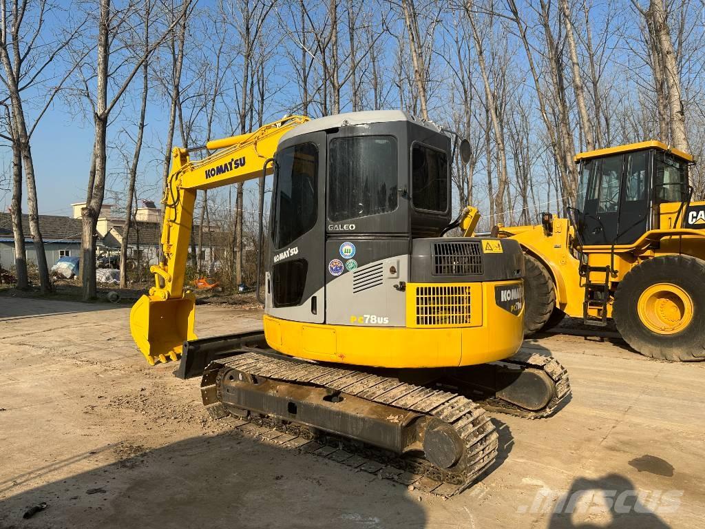Komatsu PC 78 Kāpurķēžu ekskavatori