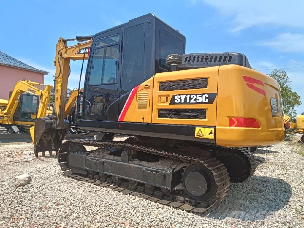 Sany 125 Kāpurķēžu ekskavatori