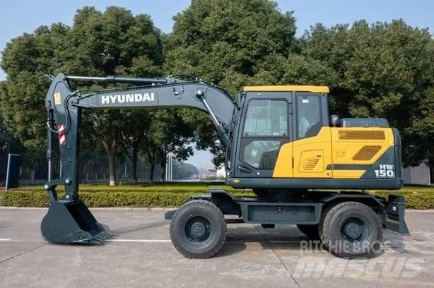 Hyundai HW 150 Ekskavatori uz riteņiem