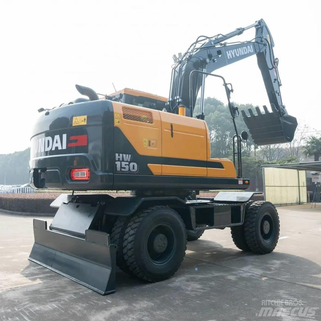 Hyundai HW 150 Ekskavatori uz riteņiem