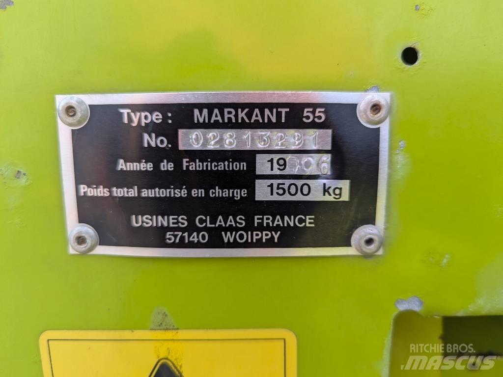 CLAAS Markant 55 Ķīpu preses