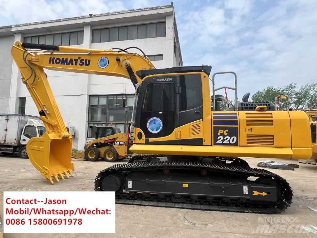 Komatsu PC 220 Kāpurķēžu ekskavatori