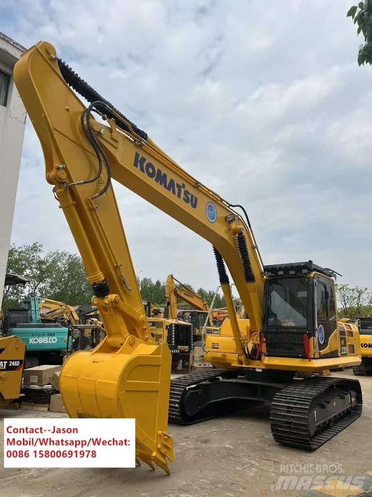 Komatsu PC 220 Kāpurķēžu ekskavatori