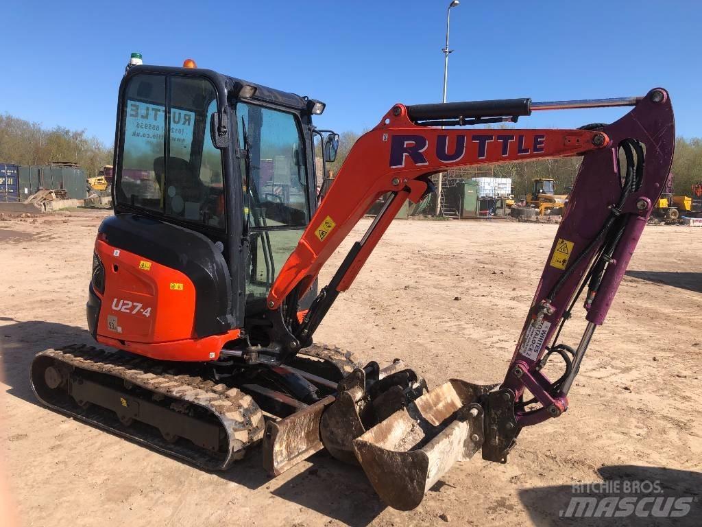 Kubota U 27-4 Mini ekskavatori < 7 t