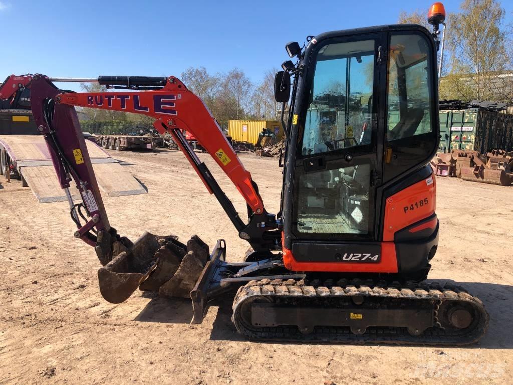 Kubota U 27-4 Mini ekskavatori < 7 t