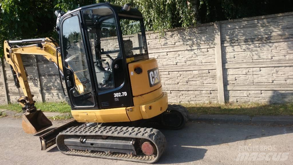 CAT 302.7 D Vidēja lieluma ekskavatori 7 t - 12 t