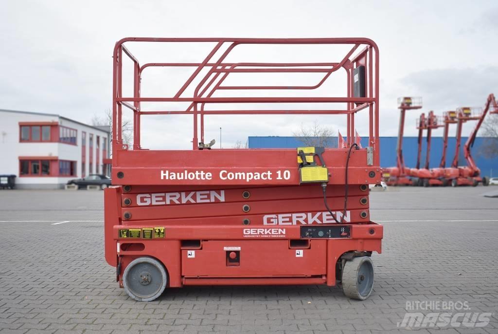 Haulotte Compact 10 Šķerveida pacēlāji