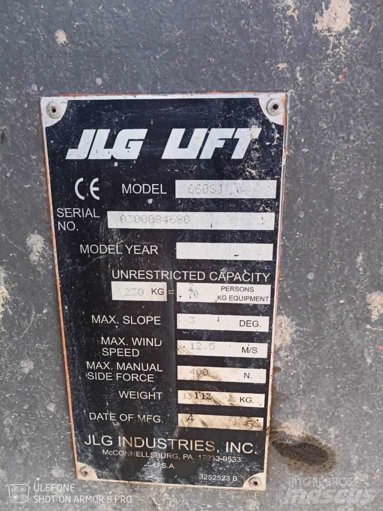 JLG 660 SJ Teleskopiskie pacēlāji