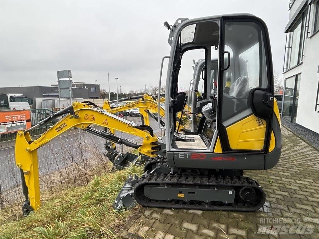 Wacker Neuson ET20 Kāpurķēžu ekskavatori