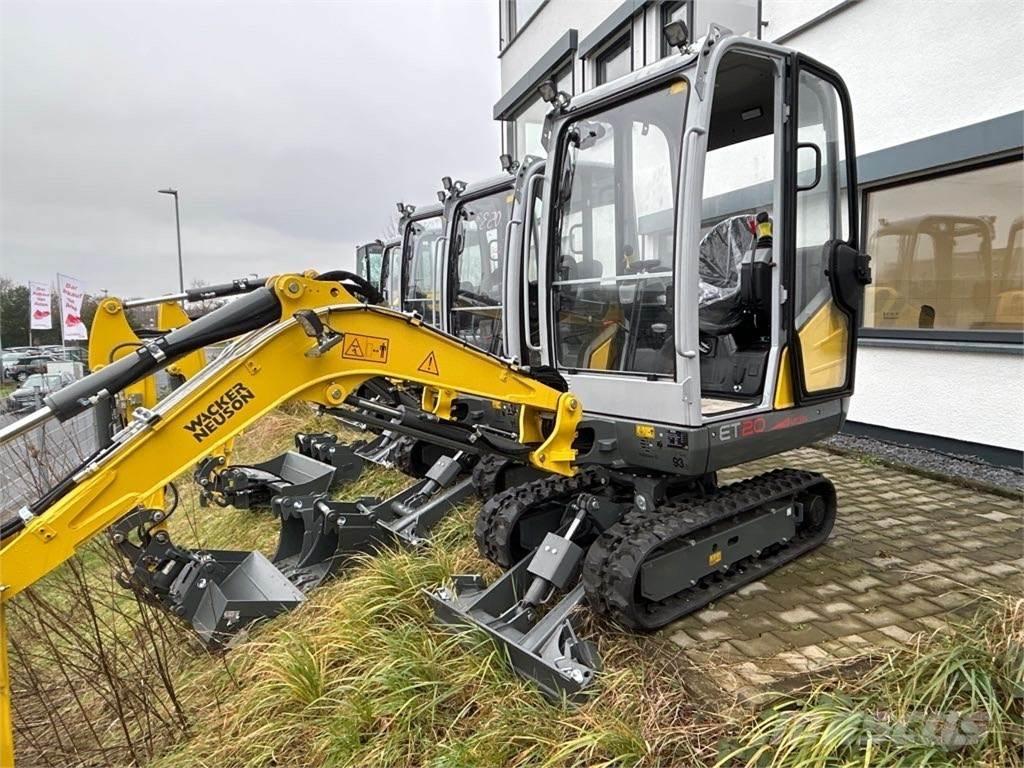 Wacker Neuson ET20 Kāpurķēžu ekskavatori