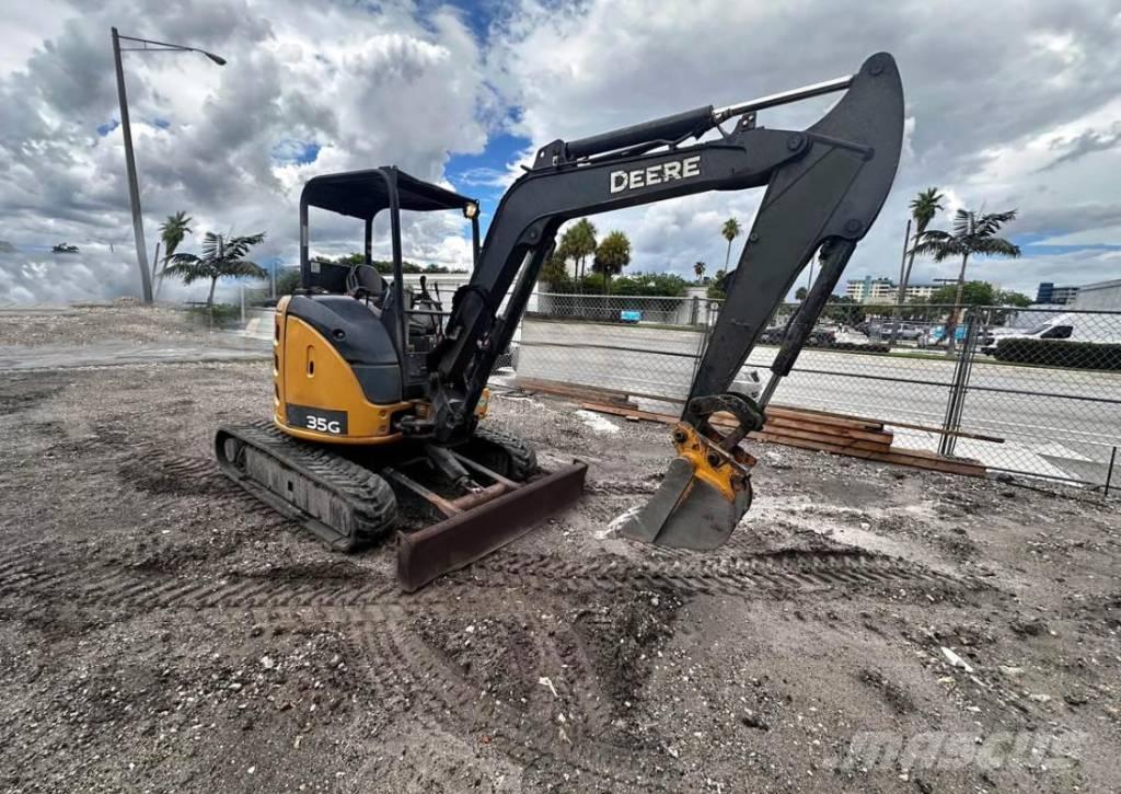 John Deere 35 G Kāpurķēžu ekskavatori