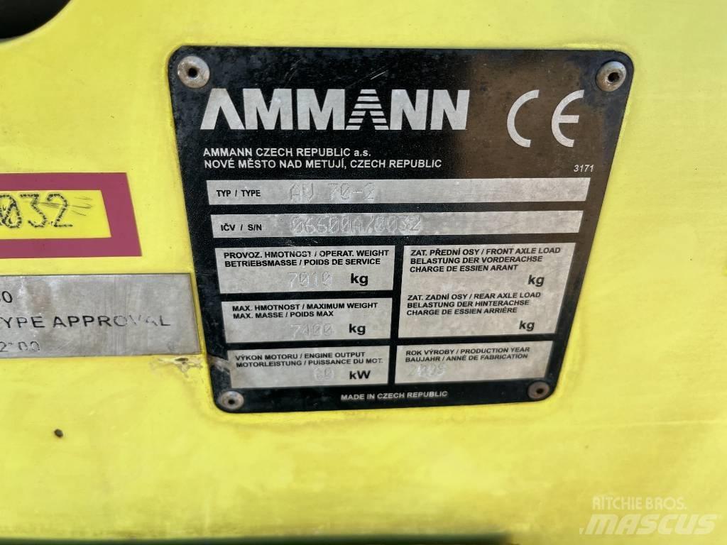 Ammann AV 70-2 Divvalču grunts veltņi