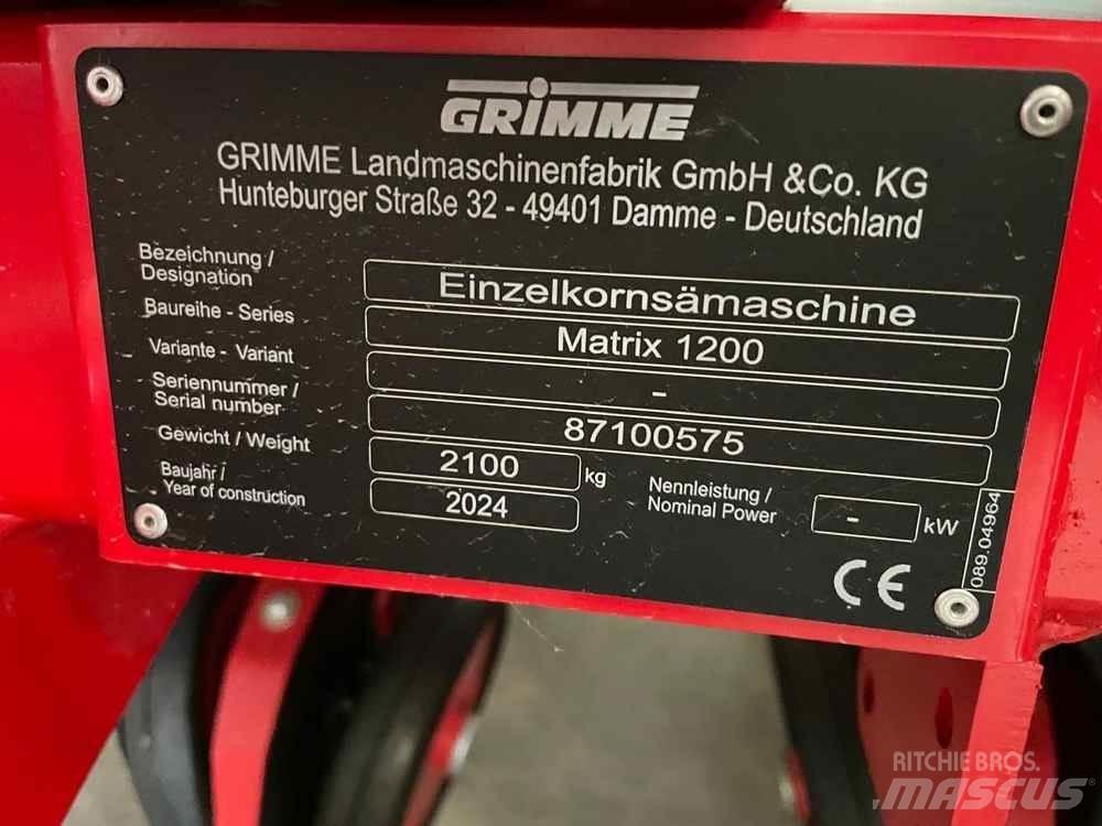 Grimme MATRIX 1200 Lauksaimniecība- Citi