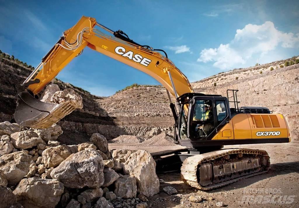CASE CX 370 D Kāpurķēžu ekskavatori
