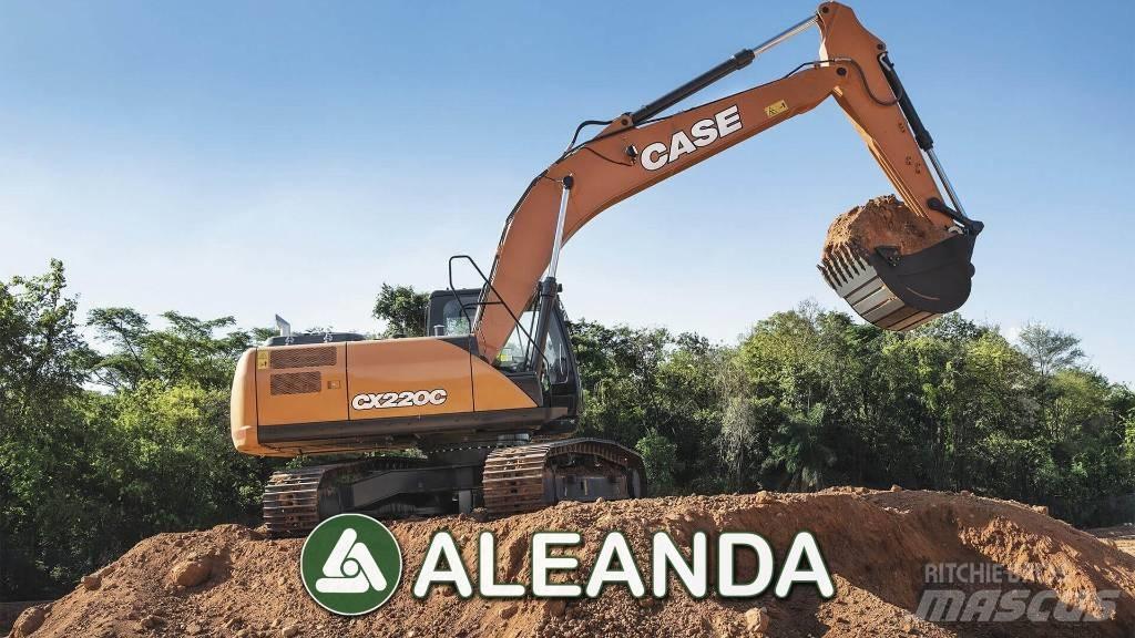 CASE CX 220 C LC Kāpurķēžu ekskavatori