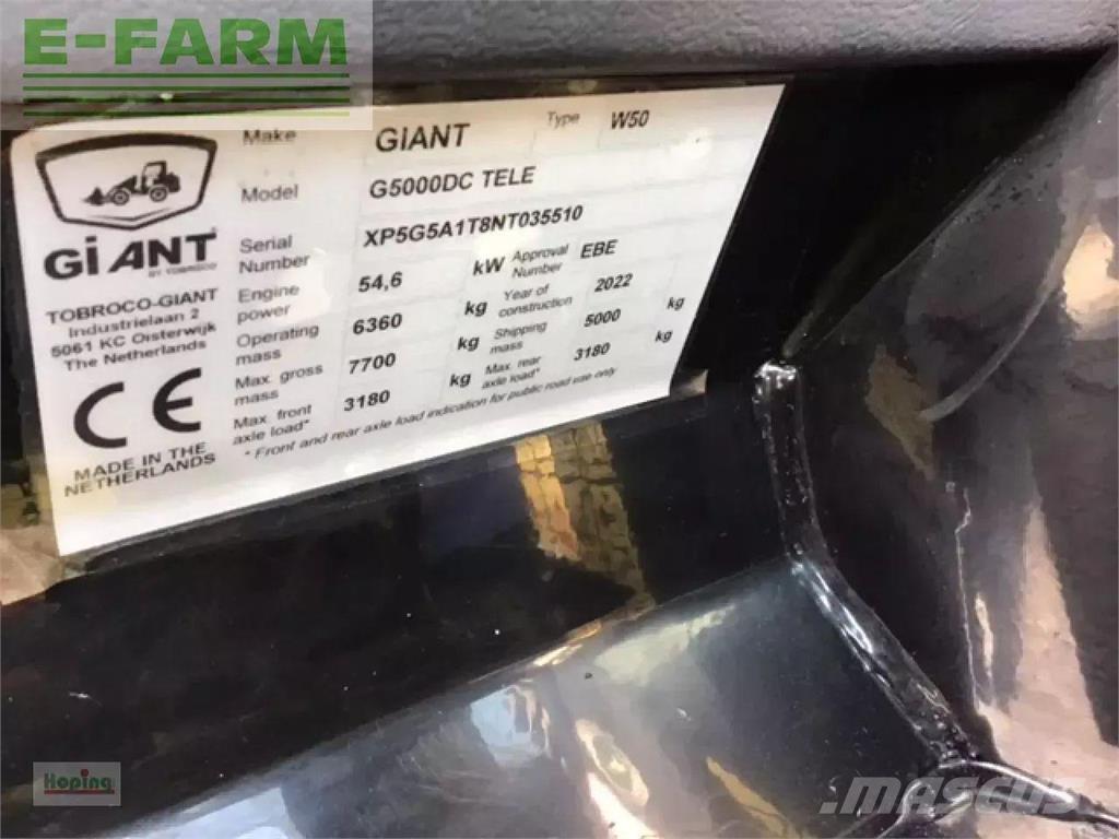 GiANT g5000 tele Mini ekskavatori < 7 t