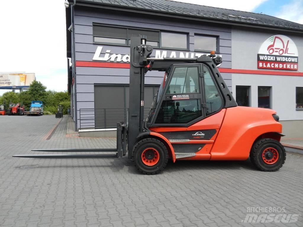 Linde H80D-03/1100 Tehnika ar dīzeļa dzinēju
