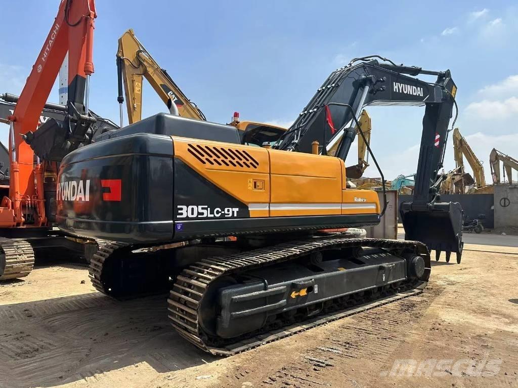 Hyundai R 305LC-9T Kāpurķēžu ekskavatori