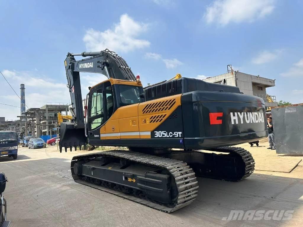 Hyundai R 305LC-9T Kāpurķēžu ekskavatori