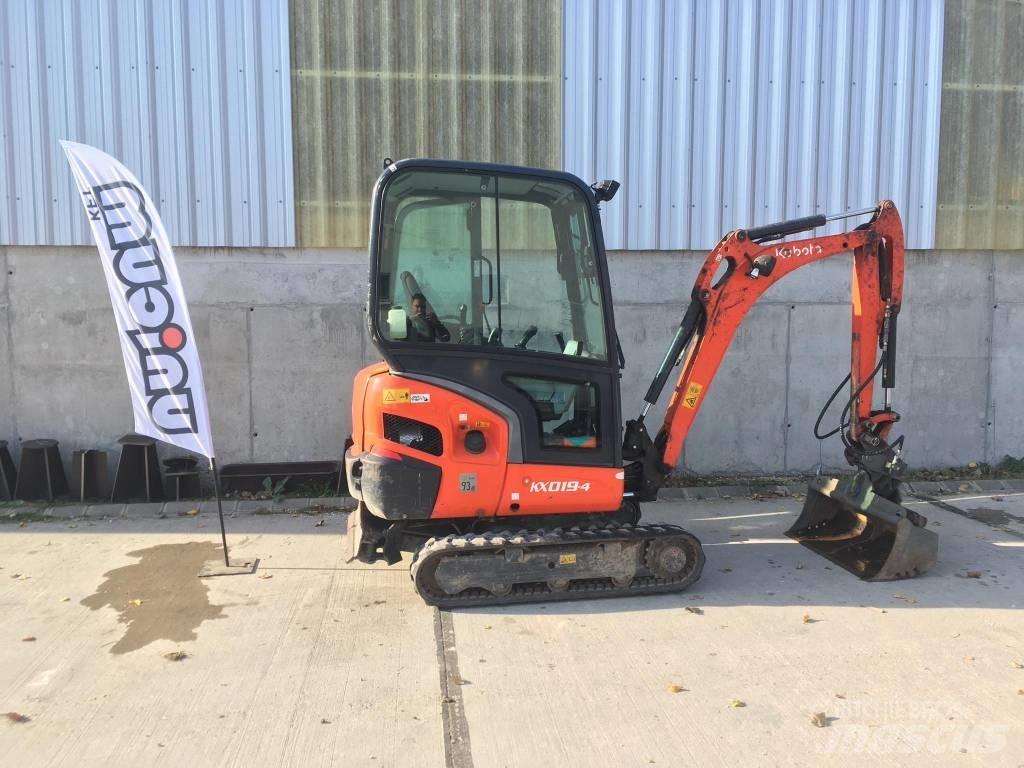 Kubota KX 019-4 Mini ekskavatori < 7 t