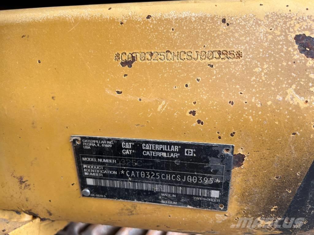 CAT 325C LN ME Kāpurķēžu ekskavatori