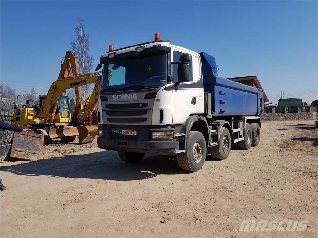 Scania G480 8x4 Kravas automašinas konteineru vedeji