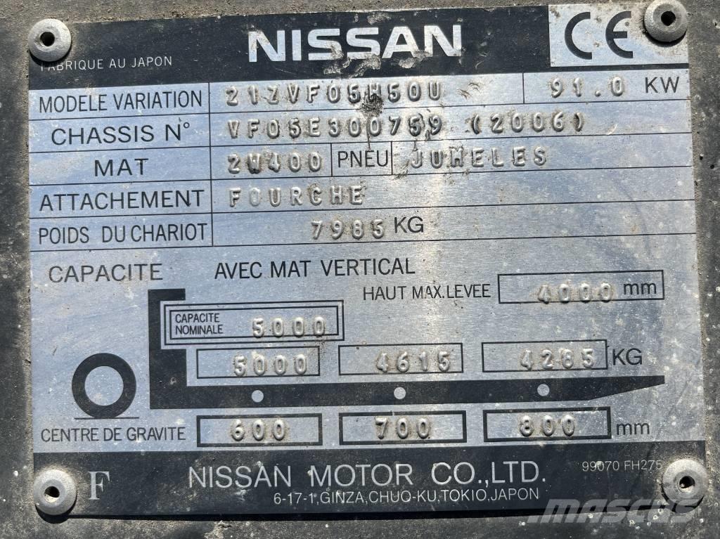 Nissan CABIN W-1038 Kabīnes un interjers