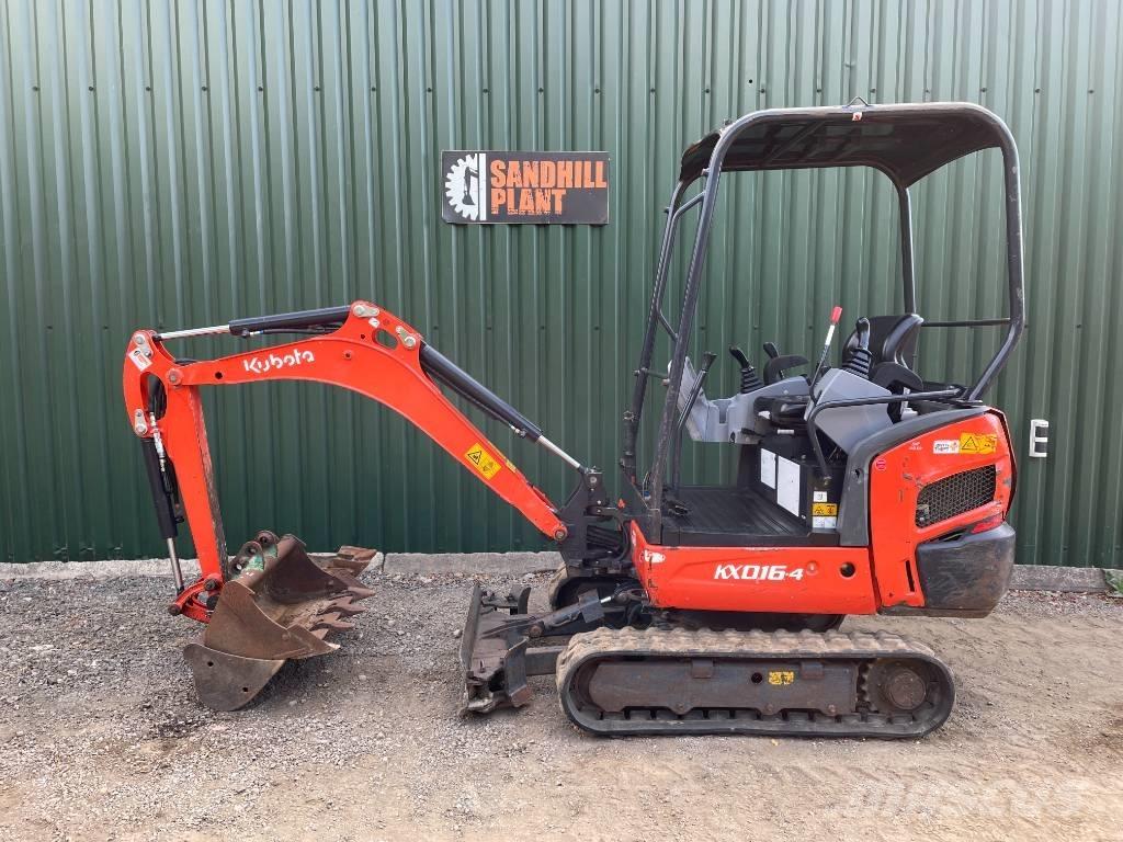 Kubota KX 016-4 Mini ekskavatori < 7 t