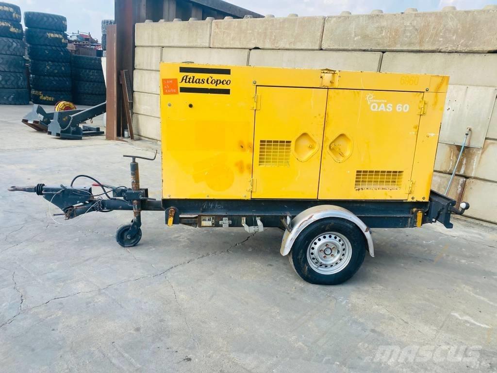 Atlas Copco QAS 60 Dīzeļģeneratori