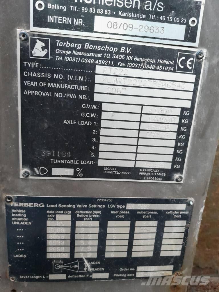 Terberg RT 222 Terminālie traktori