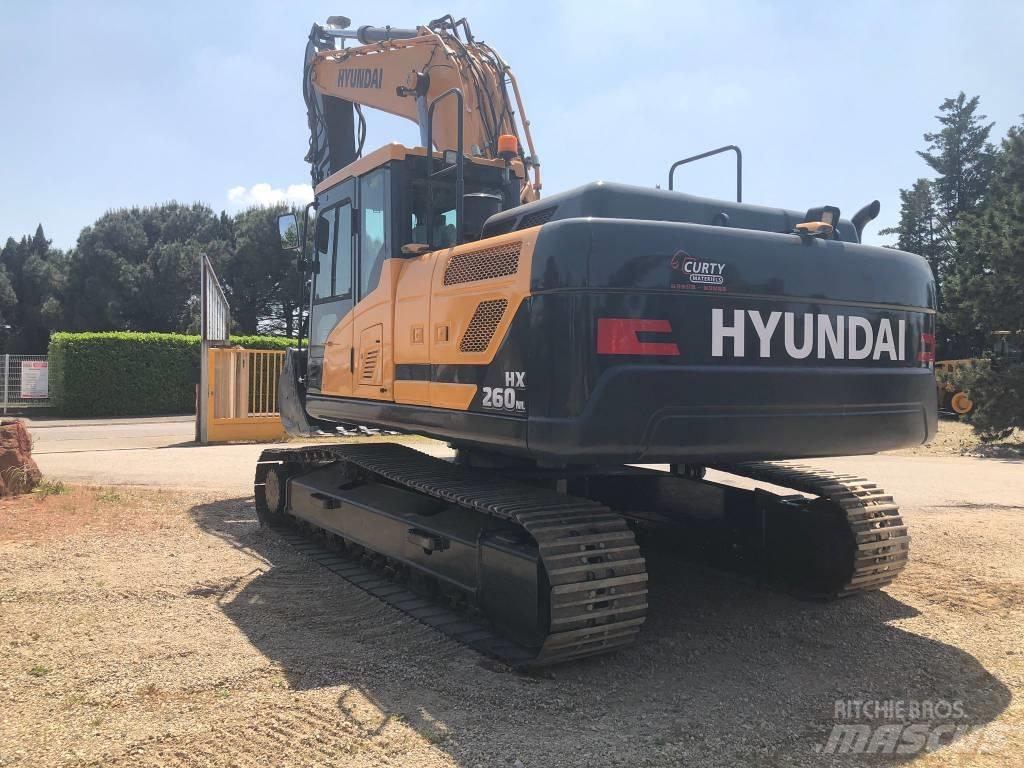 Hyundai HX260NL Kāpurķēžu ekskavatori
