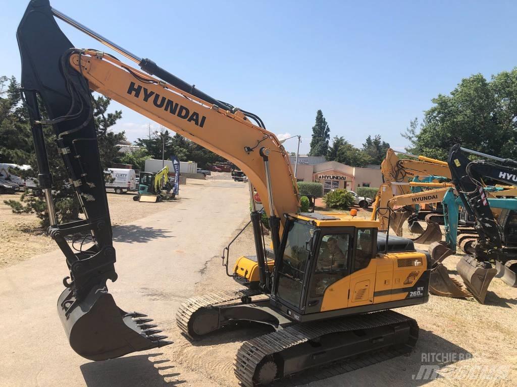 Hyundai HX260NL Kāpurķēžu ekskavatori