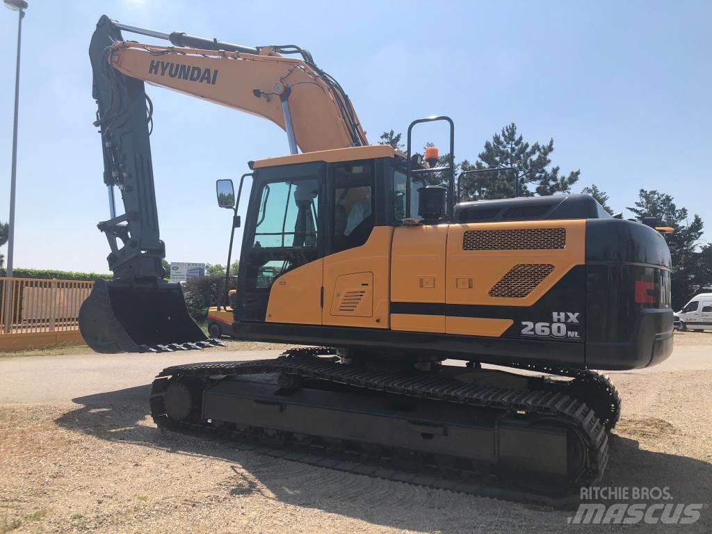 Hyundai HX260NL Kāpurķēžu ekskavatori