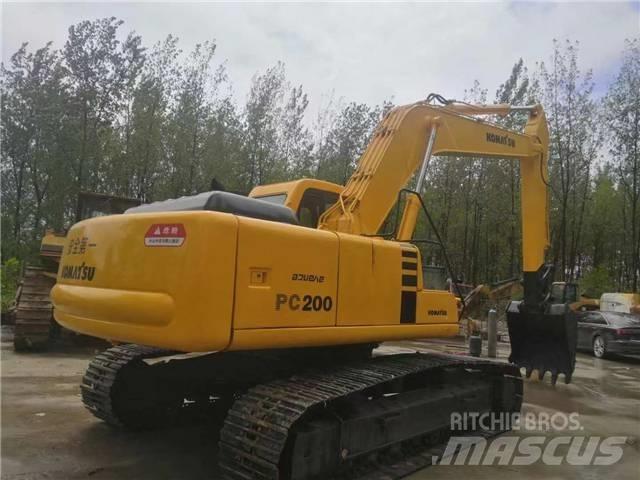 Komatsu PC 200-6 Kāpurķēžu ekskavatori