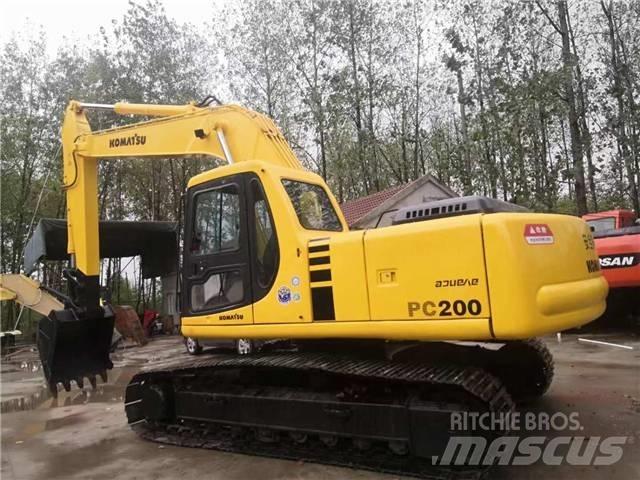 Komatsu PC 200-6 Kāpurķēžu ekskavatori