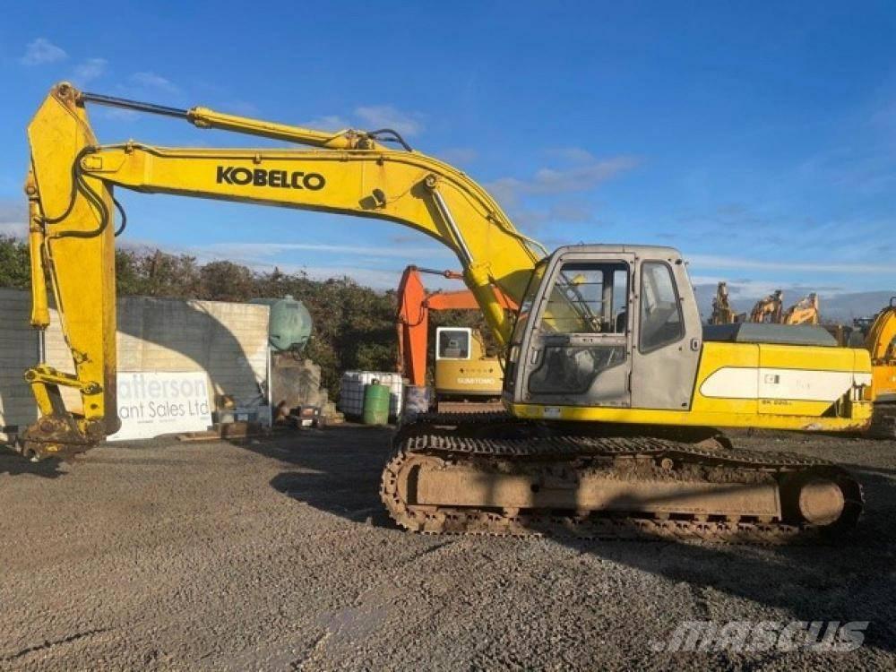 Kobelco SK 220 LC Kāpurķēžu ekskavatori