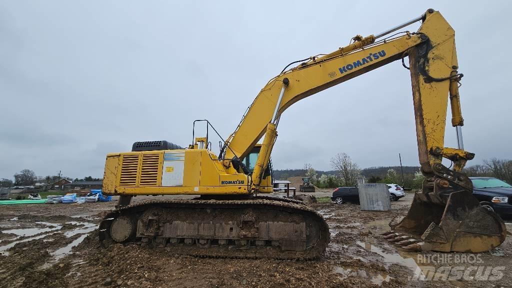 Komatsu PC600 LC-7 Kāpurķēžu ekskavatori