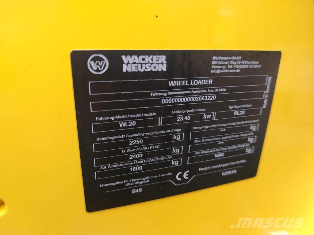 Wacker Neuson WL20 Mini iekrāvēji