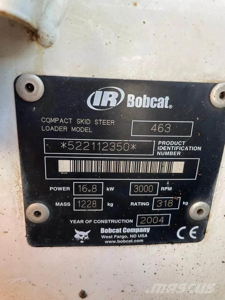 Bobcat 463 Lietoti riteņu kompaktiekrāvēji