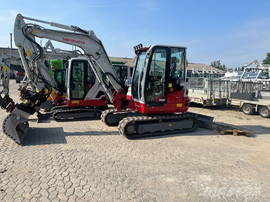 Takeuchi TB 260 Mini ekskavatori < 7 t