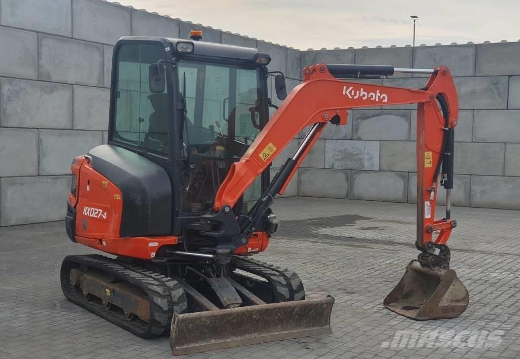 Kubota KX027-4 Mini ekskavatori < 7 t
