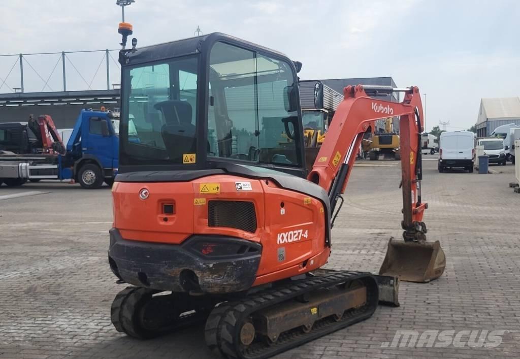 Kubota KX027-4 Mini ekskavatori < 7 t