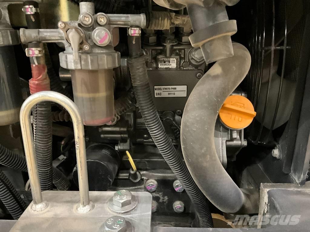 Hitachi ZX 17 U-5 Mini ekskavatori < 7 t