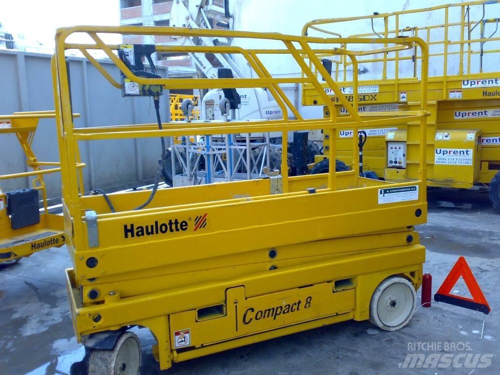 Haulotte Compact 8 Šķerveida pacēlāji