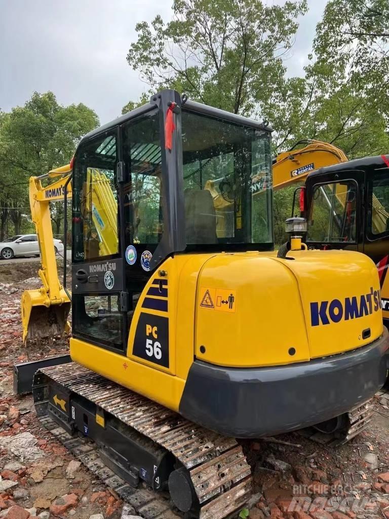 Komatsu PC56-7 Kāpurķēžu ekskavatori